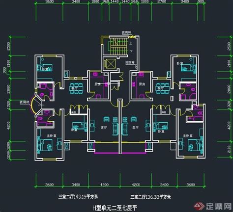 房屋平面图|ProcessOn平面图（替代CAD平面图）